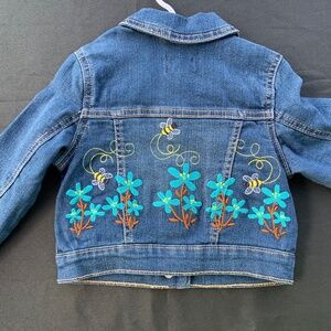 2T Embroidered Jean Jacket